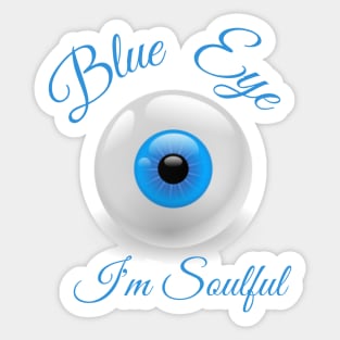 Blue eyes Sticker